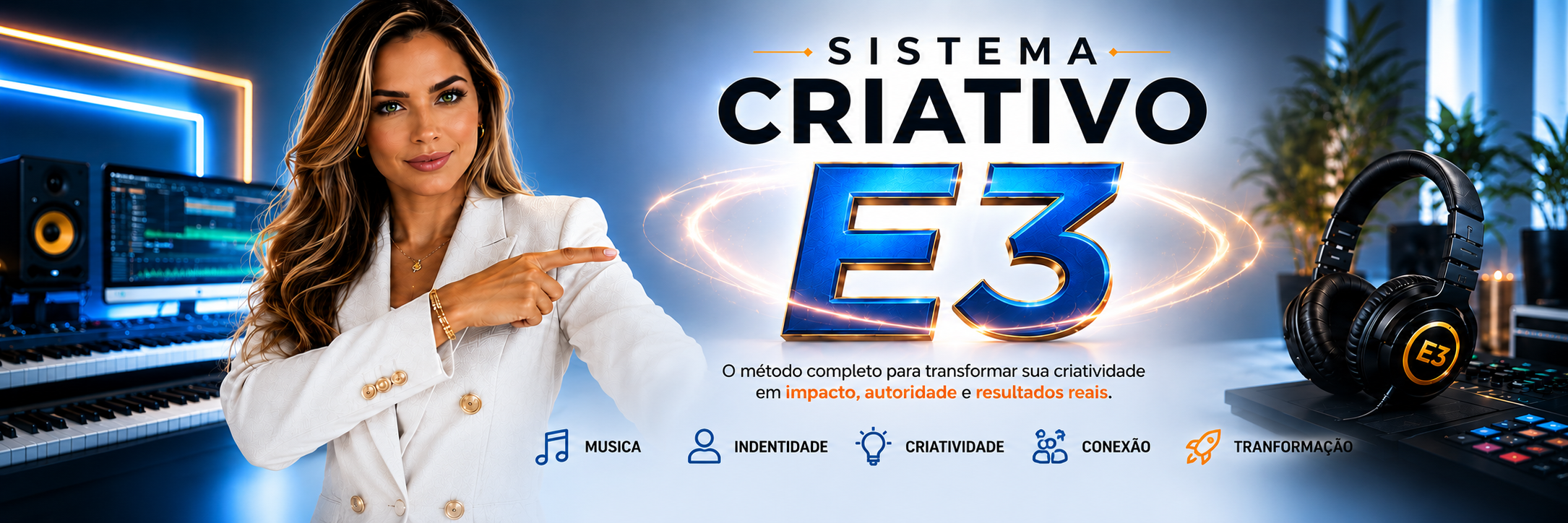 E3 Art Music Creator | Música. Identidade. Criação sem limites.